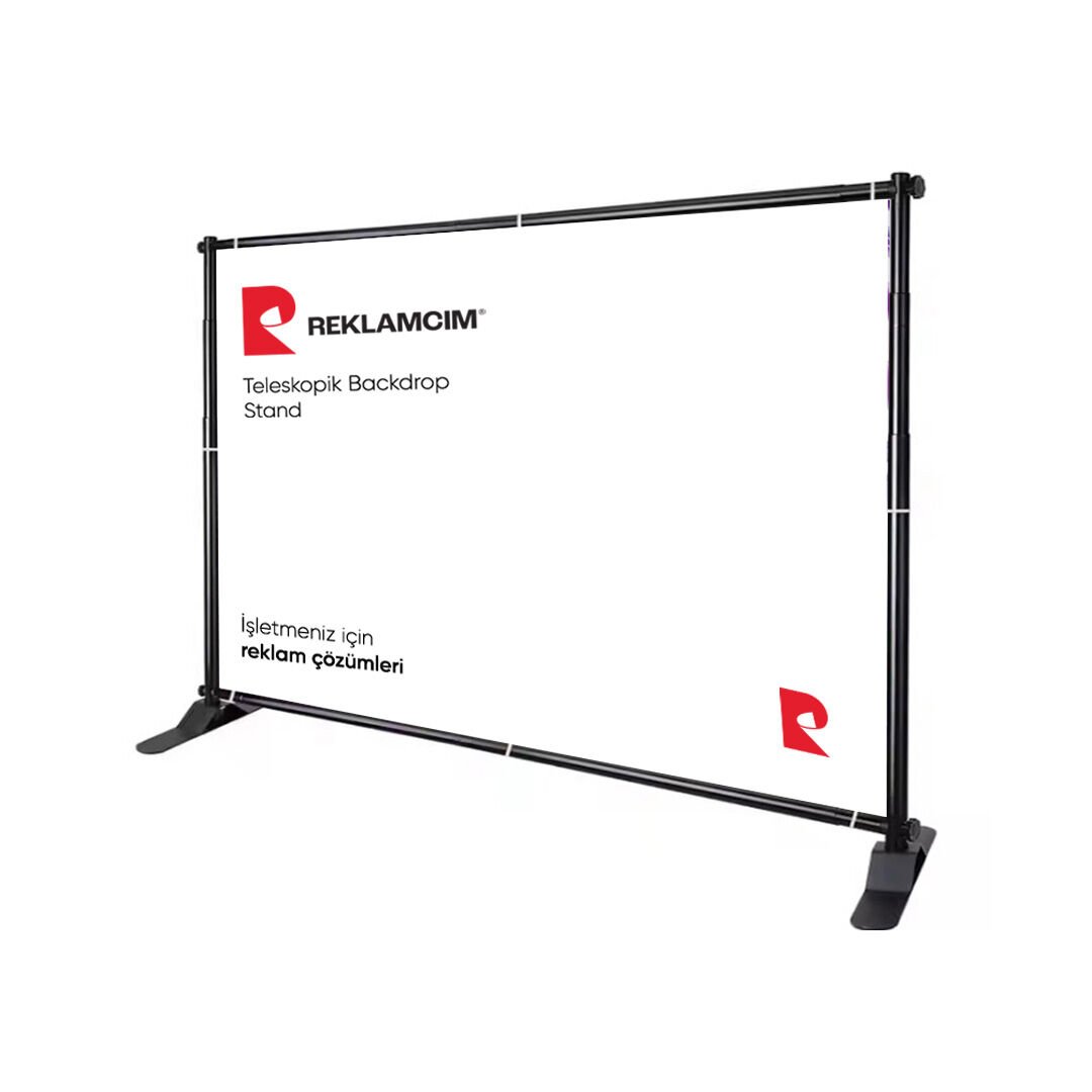 Teleskopik Backdrop Stand
