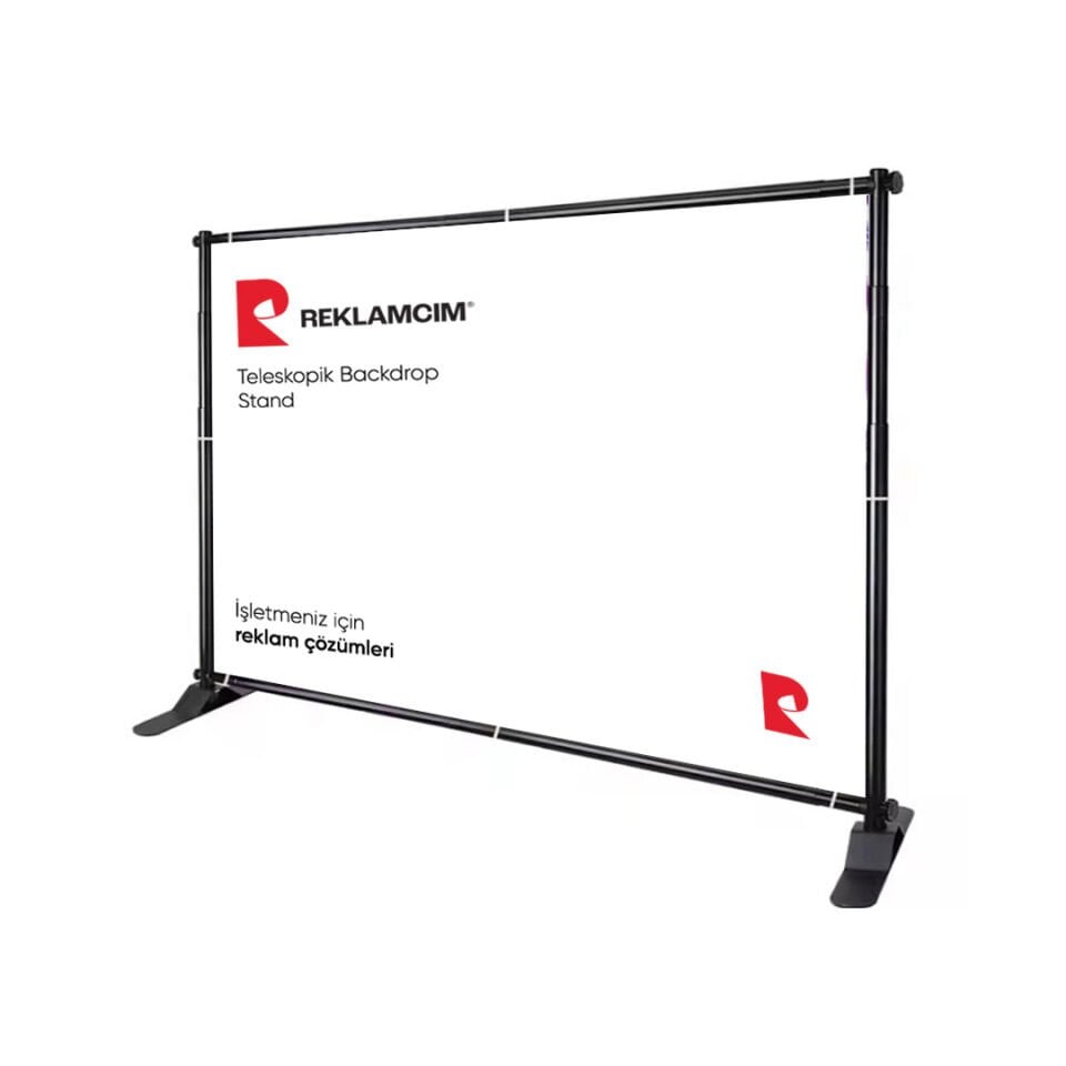 Teleskopik Backdrop Stand