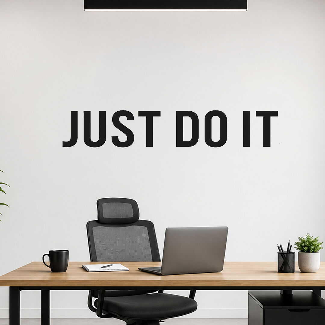 Just Do It Sadece Yap Motivasyon Duvar Sticker