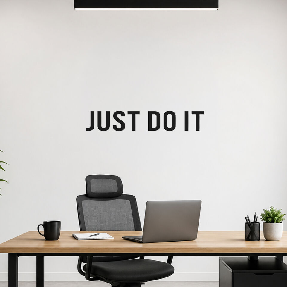 Just Do It Sadece Yap Motivasyon Duvar Sticker