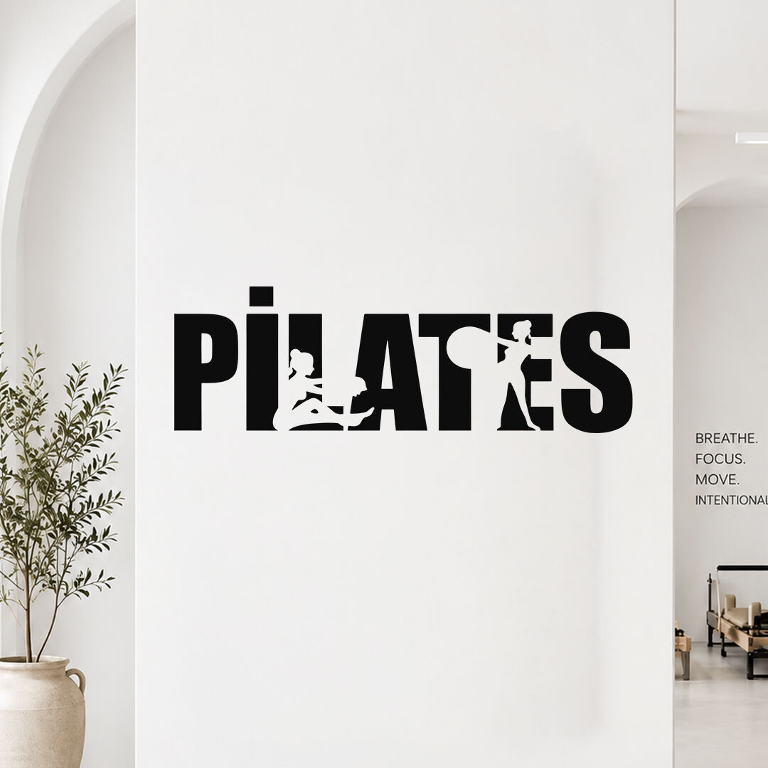 Pilates Duvar Sticker