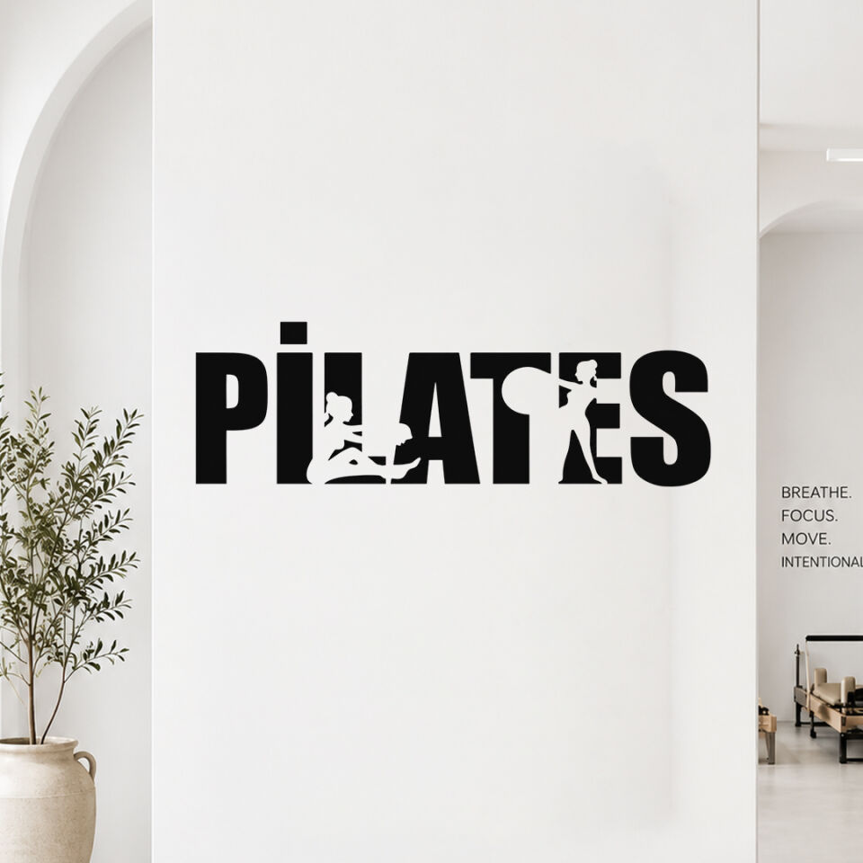 Pilates Duvar Sticker