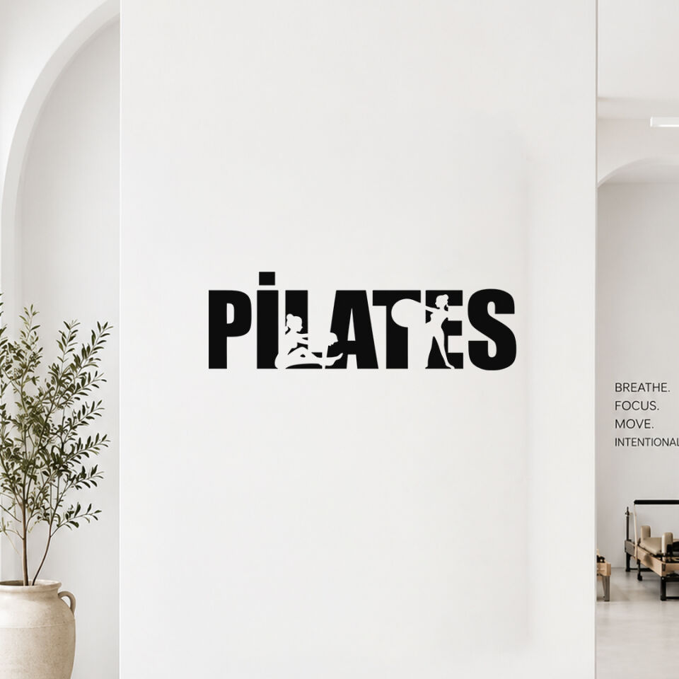 Pilates Duvar Sticker