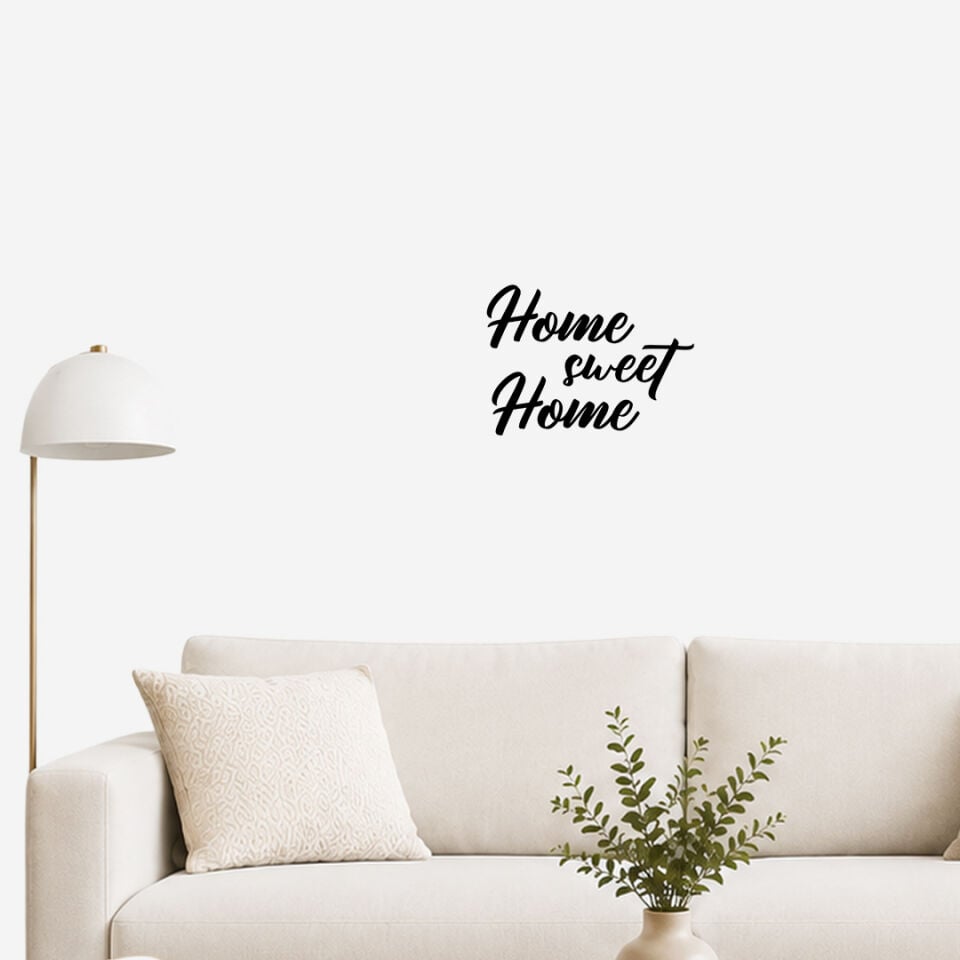 Home Sweet Home Duvar Sticker 30 cm