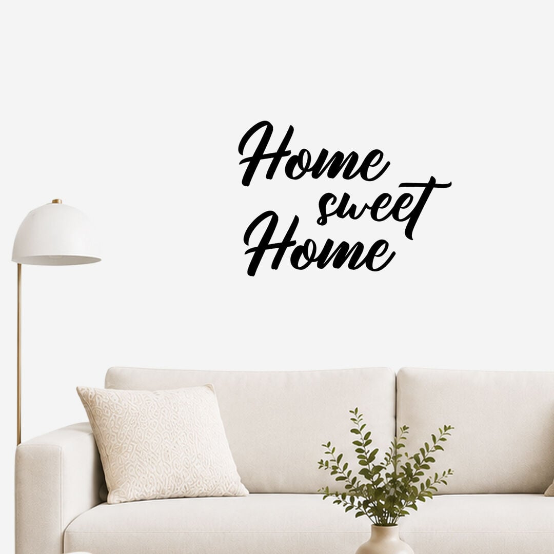 Home Sweet Home Duvar Sticker 60 cm