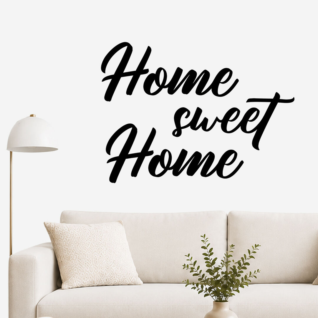 Home Sweet Home Duvar Sticker 120 cm