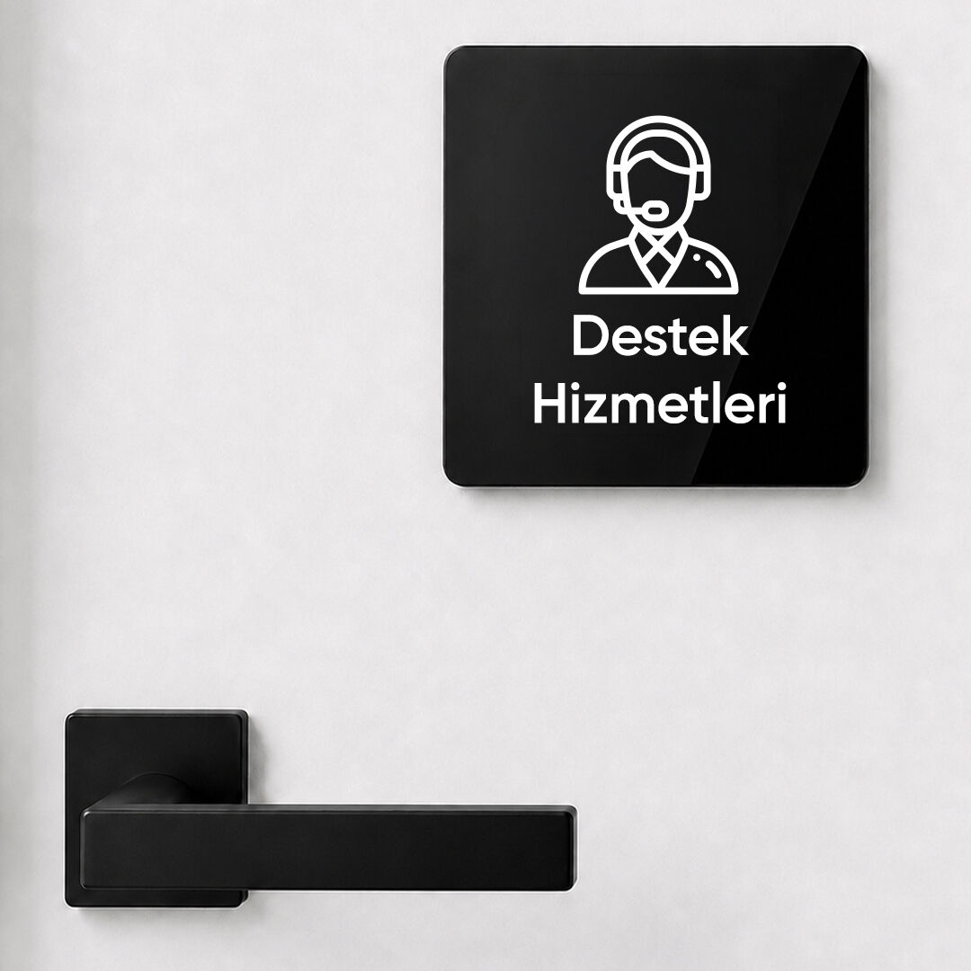 Destek Hizmetleri Kapı İsimliği