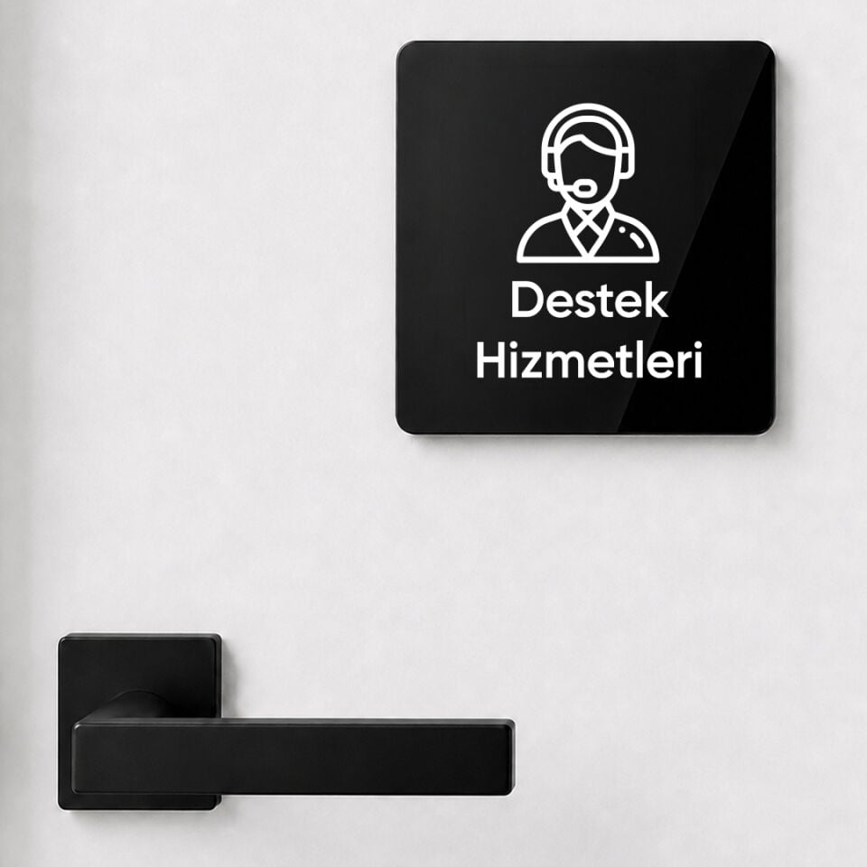Destek Hizmetleri Kapı İsimliği