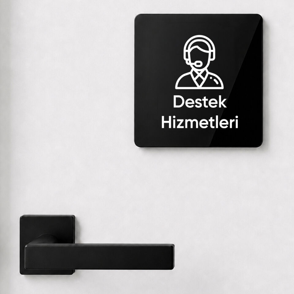 Destek Hizmetleri Kapı İsimliği