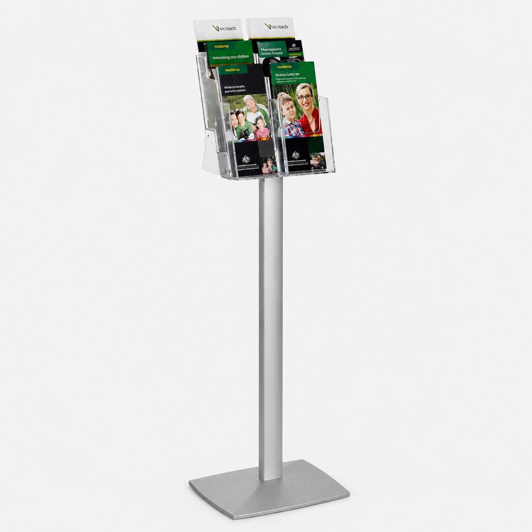 Pillar Broşür Standı 6x1/3A4 (10,5x21 cm)