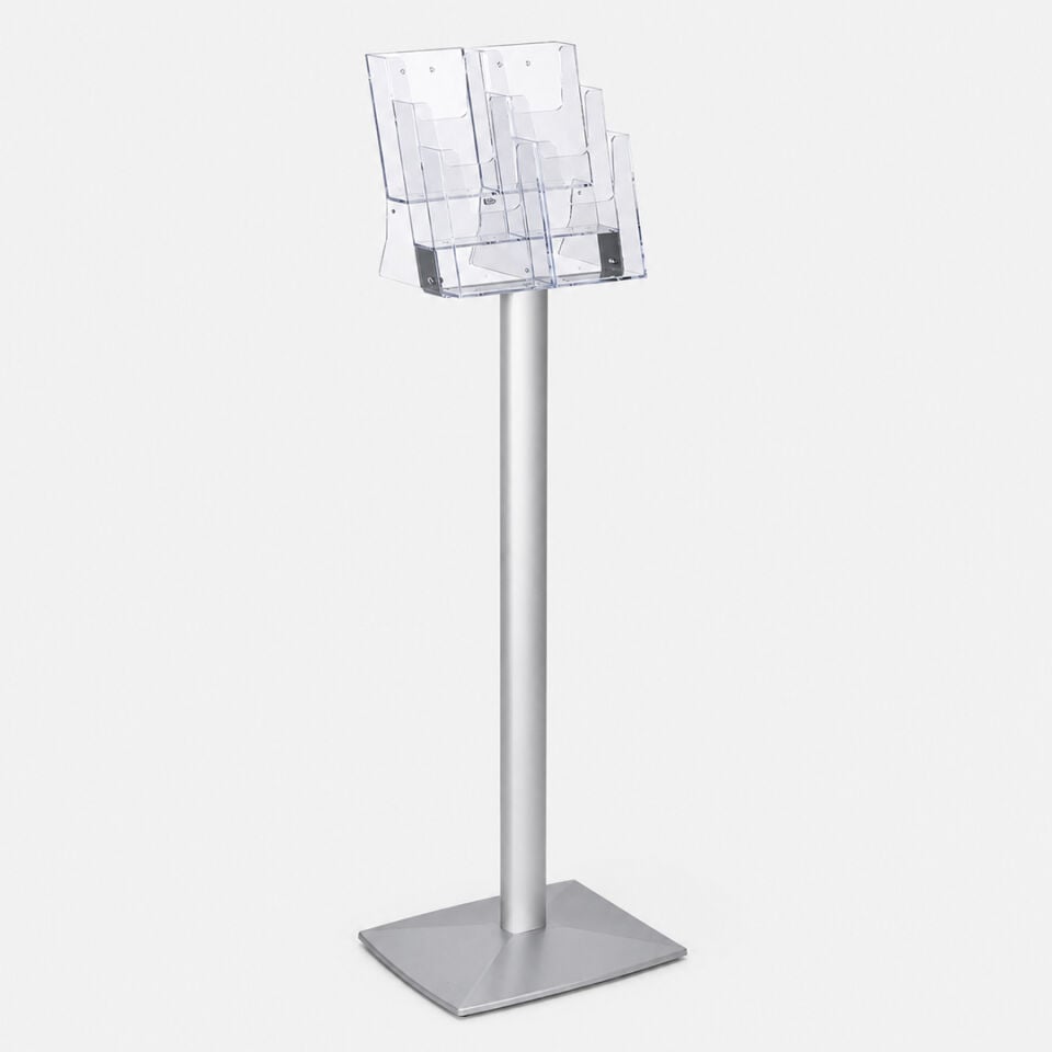 Pillar Broşür Standı 6x1/3A4 (10,5x21 cm)