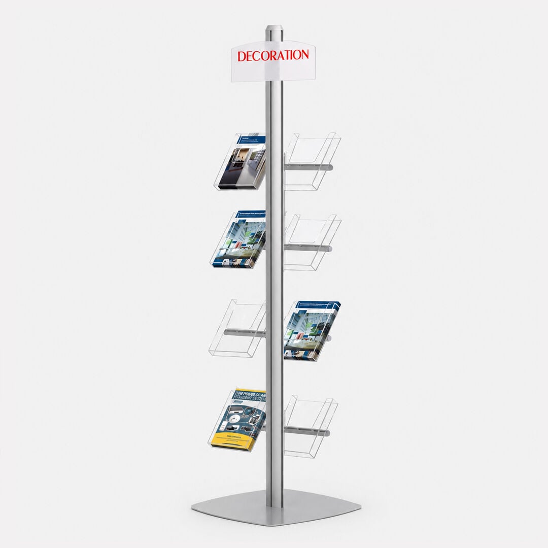 Leaflet Broşür Set Çift Sıra 2xA4 Stand