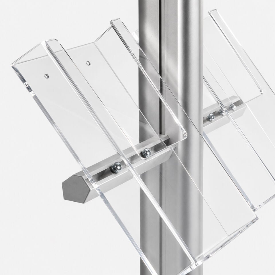 Leaflet Broşür Set Çift Sıra 2xA4 Stand
