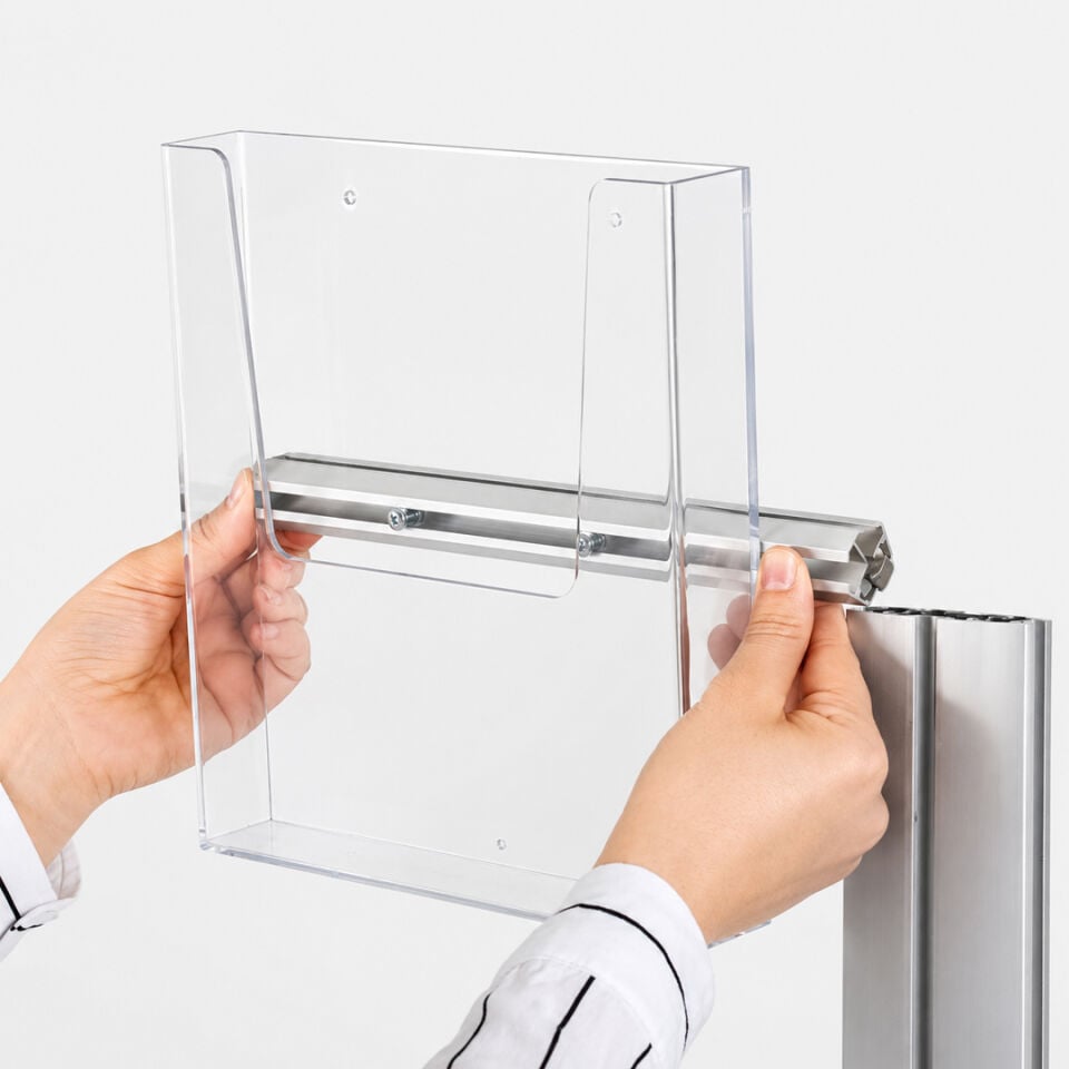 Leaflet Broşür Set Çift Sıra 2xA4 Stand