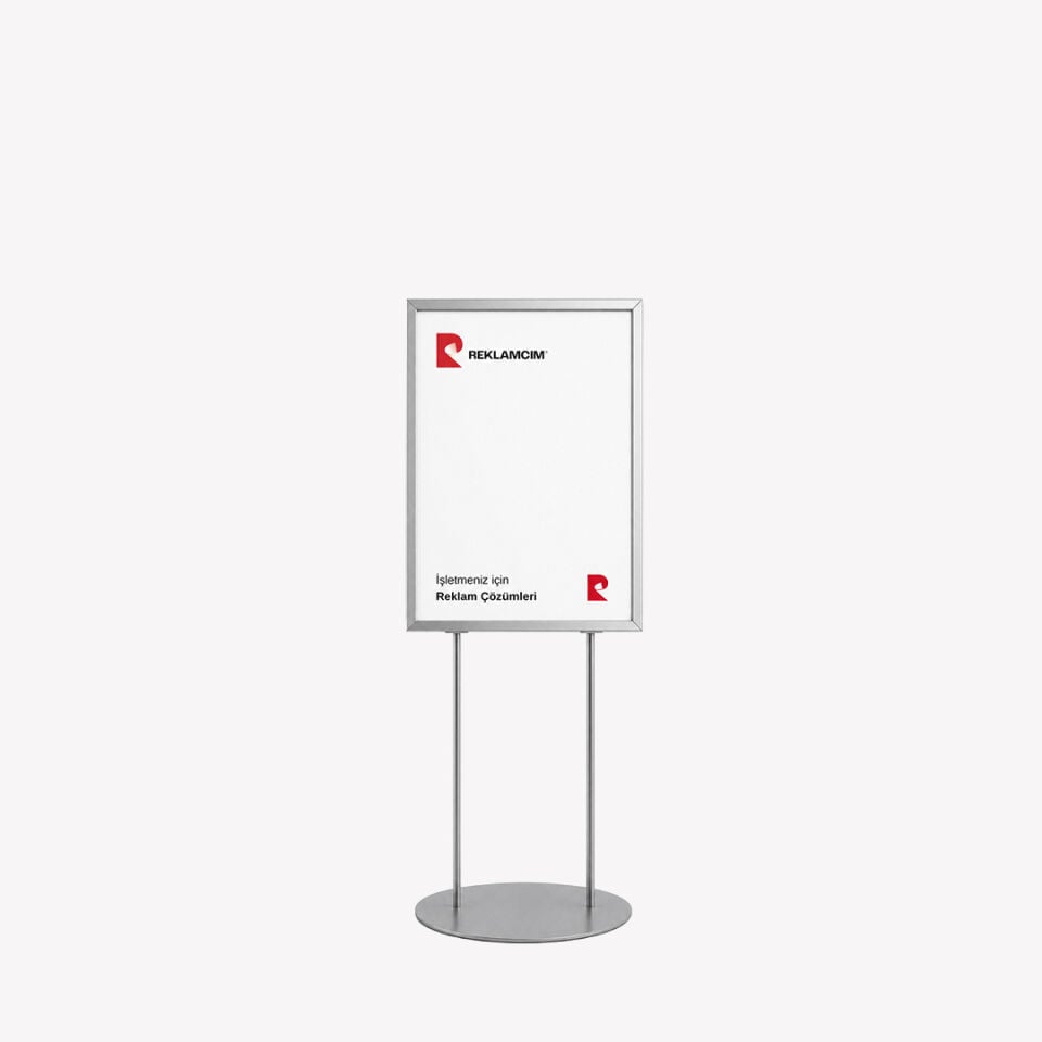 Oval Tabanlı Infoboard Poster Pano